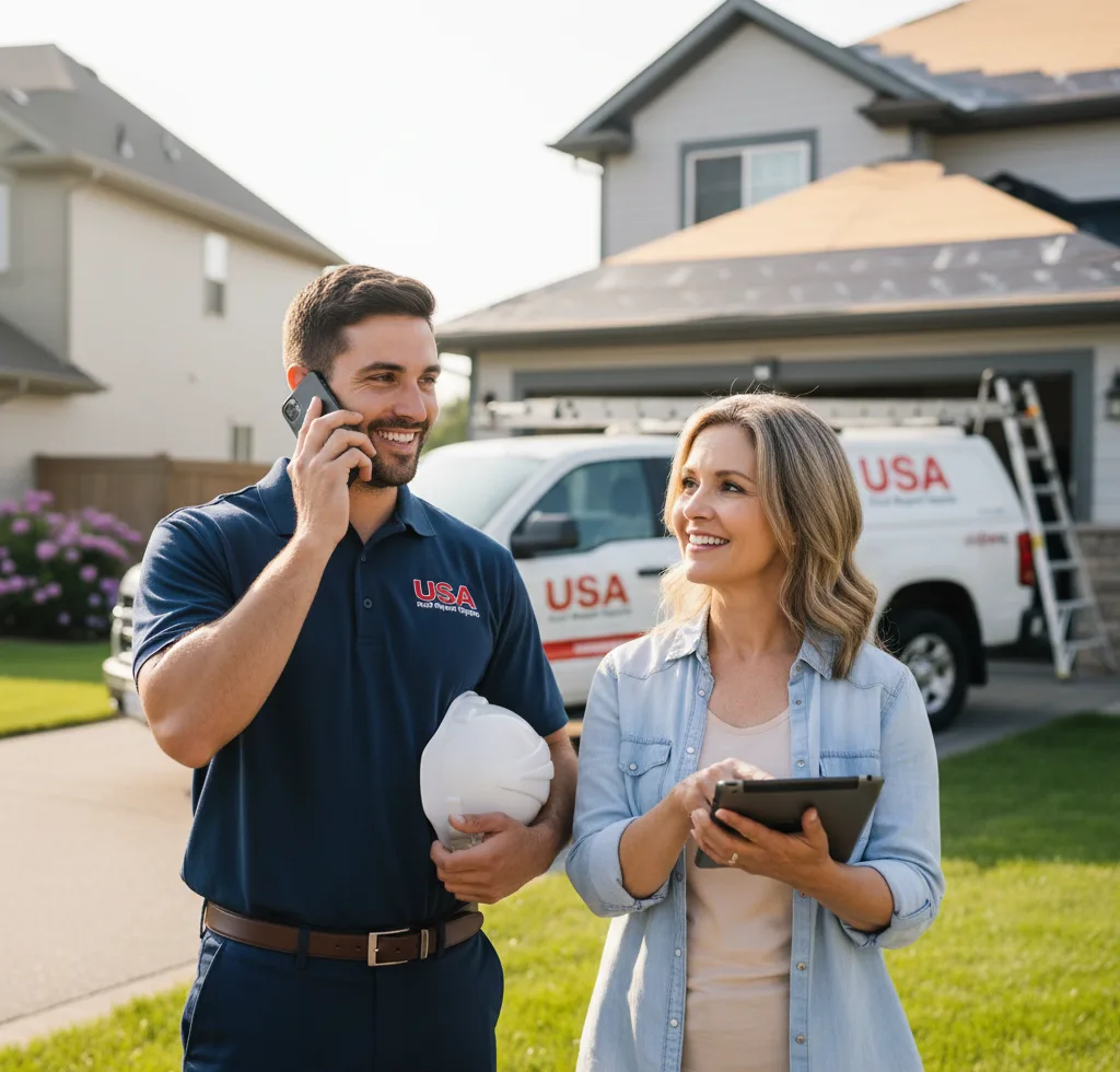 USA Roof Repair Experts customer support in Commercial Point